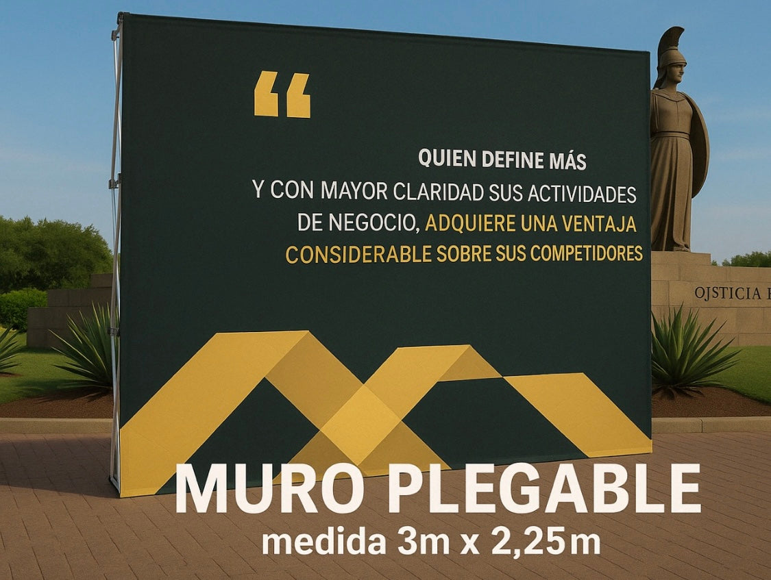 MURO PUBLICITARIO 3X2.25