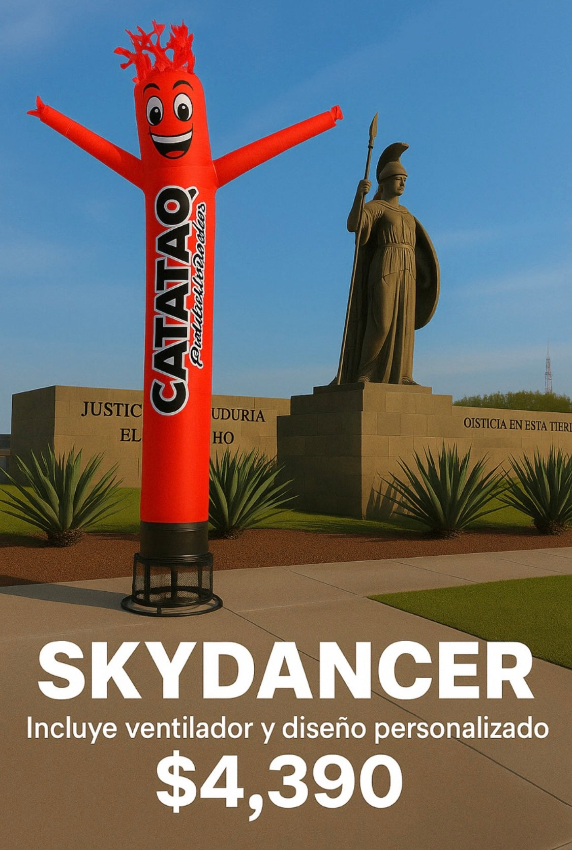 SkyDancer Personalizado 3mts